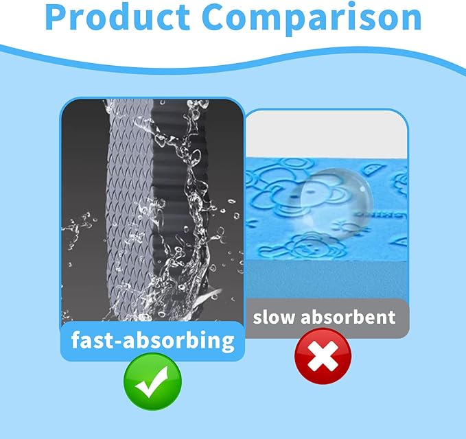 2024 Upgraded Soft Exfoliating Bath Sponges 4 Pcs, Gentle Exfoliating Body Scrub, Quick-Dry, Deep Cleansing, African Net Sponge, for All Skin Types