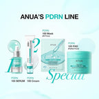 ANUA PDRN Hyaluronic Acid Capsule 100 Serum Mask, everyday glow korean sheet mask with Salmon PDRN, Hyaluronic acid, Collagen, Self home care facial mask for glass skin, Korean skin care (10EA)