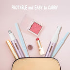 2025 Rechargeable Nose and Ear Hair Trimmer for Women Men – Painless Facial and Eyebrow Hair Remover, Dual-Edge Blades, IPX7 Waterproof, Compact and Portable Electric Clipper