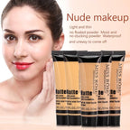 , Smooth Liquid Concealer Cream, Makeup Base Face Block Cream(#5)