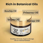 TRADESCIE 24K Gold Face Mask – Anti Aging Face Mask with Hydrating Camel Milk & Hyaluronic Acid for Firm, Radiant, Smooth, and Nourished Skin – 50 ml