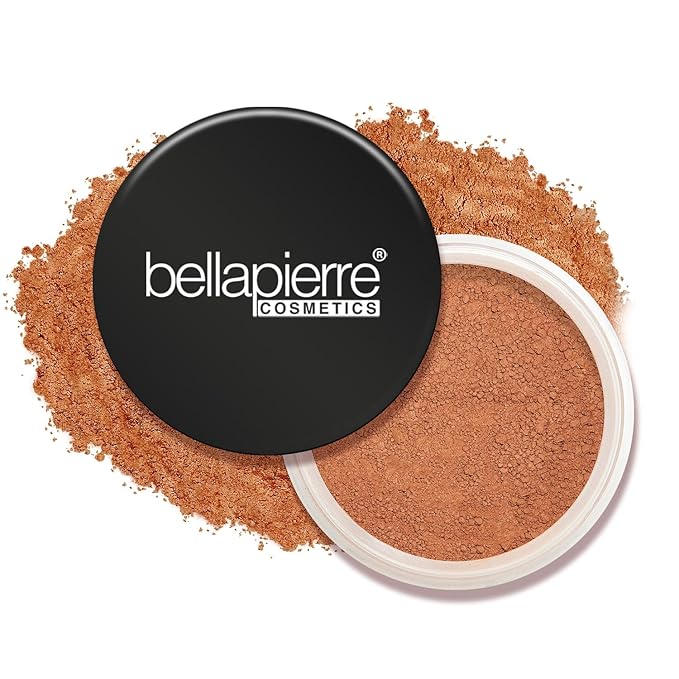 Bellapierre Mineral Foundation SPF 15 – Loose Powder Foundation, Full Coverage Mineral Makeup with Matte Finish – Vegan, Cruelty Free, Hypoallergenic, Oil & Talc Free – 0.32 oz - Acorn