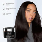 XMONDO Color 5N Dark Brown Color Depositing Mask & Glossing Treatment Infused with Bond Boosters for Nourishment, Revitalize & Repair, Vegan Formula, 8 Fl Oz