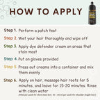 Dark Brown Hair Dye Shampoo 400ml- 100% Grey Coverage in Minutes - Ammonia Free Hair Color Shampoo Gray Silver Hair (Dark Brown Pack 2)