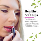 Fifth & Skin BOTANICAL Lipstick (CHERRY PLUM) | Made in USA | Vegan | Natural | Organic | Cruelty Free | Paraben Free | NO Lead | Moisturizing Color that's Good for your Lips!