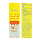 Daybird 4 in 1 Tinted Serum, Tinted Moisturizer and Sunscreen for Face, SPF 50+ Niacinamide, 1 Ounce (Medium-Deep)