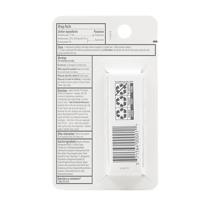 O'Keeffe's Lip Repair SPF 35 Lip Balm - Stick (3 Pack) - Sun-Safe Moisturizer for Extremely Cracked, Dry Lips