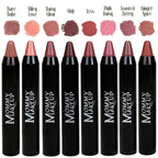 Mommy Makeup Triple Sticks Lipstick, Cream Blush & Treatment All-In-One with Shea & Cocoa Butter - Soft & Creamy Moisturizing Lip Crayon For Lips & Cheeks (Ginger Spice)