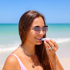 Panama Jack Sunscreen Lip Balm - SPF 45, Broad Spectrum UVA-UVB Sunscreen Protection, Prevents & Soothes Dry, Chapped Lips