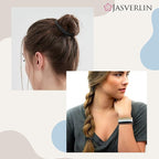 Black Elastics Hair Ties, Ponytail Holders No Metal Hair Bands Scrunchies Braid Accessories for Women Girls Thick No Damage Hair Band 4mm 50 Pieces (Black)