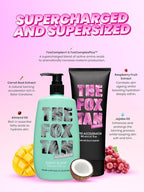 The Fox Tan Dynamic Duo Pack For Darker & Faster Tans, Creates A Flawless & Long-Lasting Tan, Vegan & Cruelty Free, 300mL + 180mL (2 Products)