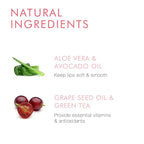 Beauty For Real Lip Gloss + Shine, Starlust - Champagne Pink Metallic - Non-Sticky Plumping & Hydrating Gloss - Light & Mirror In Cap - Contains Marine Collagen - 0.15 fl oz