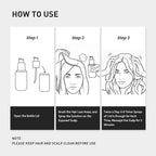 0.5% KINTOR KX-826 Hair Growth Spray,Oil Control Strengthen Hair,Hair Regrowth Products for Women&Men,Basic,60ml