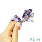 LUV HER Disney Stitch Hair Bows - 7 Pcs 4 Inch Bow Bundle - Hair Accessories Gift Set - Alligator Clip - Ages 3 +