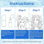 0.5% KX-826 Hair Growth Spray DHT Blocker Hair Thickening Regrowth Treatments,Oil Control Hair Loss Reduction 3-6 Months New Hair Visible,Hair Growth Products Men&Women-1 Month Supply 60ml