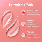 Rael Collagen PDRN Hydrogel Face Masks – Deep Hydration with Salmon PDRN, Collagen, Peptide, and Hyaluronic Acid, Anti-Slip, Korean Skin Care (4 Count)