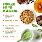 Baby Eczema Cream - Moisturizer for Dry, Itchy, Sensitive Skin & Diaper Rash - Long-Lasting Body Butter Lotion for Calming & Itch Relief (4oz)