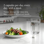 Serovital Hair Regeneres - Enhanced Hair Growth Vitamins for Women, Decrease Hair Loss and Shedding, Strengthen and Thicken Hair, Reduce Greying and Breakage, Regrow Hair, Hair Vitamins - 60 Count