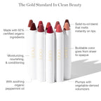 Ogee Tinted Sculpted Lip Oil - Lip Stain Made with 100% Organic Coconut Oil, Jojoba Oil, and Vitamin E - Best as Lip Balm, Lip Color or Lip Treatment - NOLANA