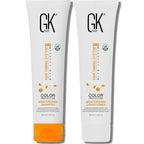 GK HAIR Travel Size Shampoo &Conditioner set-Curly Hair Shampoo & Conditioner For Color Protection-Made with Aloe vera,Parki Butter-Free of Parabens Phthalates & Sulfate Free (3.4 Fl Oz)