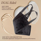 Self Tanner Back Applicator - Ultra Soft Sunless Tanning Applicator for the Perfect Streak-Free Fake Tan, Velvety Soft Tanning Lotion Applicators, Reusable, Use With Any Self Tan Product