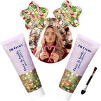 Christmas Body Glitter Face Glitter Gel: Christmas Hair Glitter,Christmas Accessories Stocking Stuffers Gift Decorations,Festival Face Glitter Makeup for Women Kids Girls,Chunky Glitter
