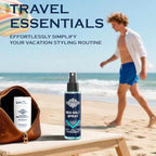 Sea Salt Spray for Men, Valentines Day Gifts for Him, Travel and Beach Vacation Essentials, Travel Size Beachy Hair Texturizing Hairspray, Surf Spray Adds Instant Volume, Men Gift, 3.4 Oz
