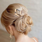 4 Pcs French Hair Pin Color Mixing French Hair Pins for Women French U Shaped Prestiges Hairpin for Thin Thick Hair Women Vintage Hairstyle Accessories