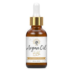 Argan Cosmetics 100% Pure Organic Moroccan Argan Oil for Hair, Skin, Nails, Cuticles, Face & Beards - Cold Pressed, Unscented - Filtered Through Cotton & Charcoal - All Natural Moisturizer - 2 Fl Oz