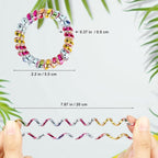 JessLab Spiral Hair Ties for Women, 10-Pack Traceless No-Damage Ponytail Holders, Coils Hair Bands for Girls, Assorted Colors