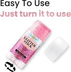 Hair Glitter, Pink Glitter Stick for Hair and Body, Hair & Body Sparkle On-The-Go | Singer Concert Music Rave Festival-Ready Shimmer