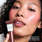 Glow Recipe Glass Balm Lip Treatment - 12Hr Hydrating Lip Balm & Moisturizer with Hyaluronic Acid to Smooth, Plump & Protect from Dryness, High Shine Finish - Coconut Bingsoo (15 ml)