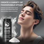 DAMUSI Hair Styling Powder for Men & Women - Volumizing and Texturizing Powder Matte Finish Natural Look Mattifying Hair TexturePowder All-Day Hold(3PCS)