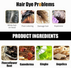 Hair Dye Color Shampoo (7 Colors Available to Choose) 500mL each (PURPLE, 500mL)