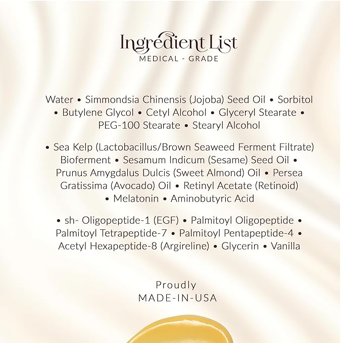 SKINWIT - Anti-Aging Eye Cream, EGF, Retinol, Hyaluronic Acid and Peptides for lines and Wrinkles, Caffeine and Hesperidin for Dark Circles & Puffiness - 0.67 Oz - Made in USA