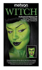 Mehron Makeup Premium Character Kits| Makeup Kits for Halloween & Cosplay| Made in the USA | Complete Kit | Includes all Tools & Instructions on How to Create the Look | (Witch)
