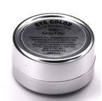 Graphite Grey Navy Smokey Shimmering Pressed Powder Single Vegan Eyeshadow; Talc, Paraben & Cruelty Free