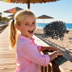 Mini Small Hair Ties All Hair Types Seamless Hair Ponies Elastics Ponytail Holders Hair Scrunchies Hair Accessories Baby Girls Kid Children 200 pcs