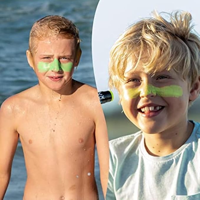 Sun Zapper Zinc Oxide Sunscreen Stick – SPF 50+ Tinted 4-Pack (Pink, Blue, Green, Yellow) – Sunscreen Stick, Zinc Sunscreen, Water Resistant, Broad Spectrum UVA/UVB, Made in Australia