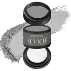 Sevich Hairline Powder - Root Touch Up Instantly Hair Color for Thinning Gray Coverage - Bald Spot Concealing Hair Powder for Women & Men - 48Hour Waterproof & Sweatproof - Grey