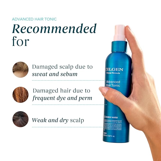 Advanced Hair Tonic – Scalp Clarifying Spray for Hair Thickening - Soothing Deep Clean Tonic for Thinning Scalp, Nourishing Daily Care with Menthol Refresh and Botanical Extracts (5.07 fl oz)