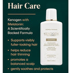 Kenogen Women’s Hair Growth Shampoo – Thickening & Volumizing for Thinning Hair – Boosts Regrowth with Melatonin – Vegan, Sulfate-Free, Cruelty-Free, DHT Blocker, Hair Loss Treatment