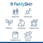 FixMySkin 1% Hydrocortisone Healing Lip Balm, Vanilla – Soothes Dry, Cracked & Irritated Lips, Relieves Chapped Lips, Cold Sores & Eczema, Dermatologist Developed, Travel-Friendly Tube, 0.15 oz