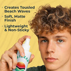 Rizzed™ Sea Salt Spray for Hair Men - Texturizing Spray with Castor Oil & Naturally Sourced Ocean Salts - Texture Sea Salt Sprays for Men - Surf Sprays to Add Volume and Beach Hair - 8.5oz