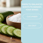 SpaScriptions Exfoliating Hyaluronic Acid Body Wash - 32 fl oz, Scented Moisturizing Body Wash with Sea Salt for Soft Glowing Skin, Gentle Natural Daily Cleanser Body Scrub, PH Balanced, Paraben Free