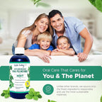 Pack of 3 Ayurvedic Organic Oil Pulling for Teeth and Gums | Refreshing Mint Flavored Oral Rinse Mouthwash | Essential Oils for Bad Breath | Teeth Whitening Pulling Oil & Gum Care Mouthwash-8 FL Oz