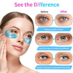 Under Eye Patches (24 Pairs) - Eye Masks for Wrinkles, Puffy Eyes, Dark Circles, Eye Bags, Stocking Stuffers for Women, Gifts for Teenage Girls, Under Eye Mask for Refreshing, Revitalizing