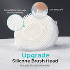 COSLUS Face Scrubber Facial Cleansing Brush: 2 Speed Adjustable Face Cleansing Brush for Sensitive Skin, Beard Care - Deep Cleansing & Gentle Exfoliating, Portable for Travel & Shower, for Men Teens