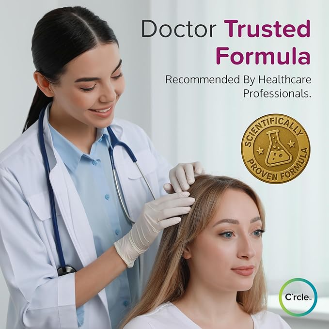 Minoxidil for Women 5% Foam - Helps Restore Top of Scalp Hair Loss and Support Hair Growth for Women, Regrowth with Unscented Topical Treatment for Thinning Hair (5% Foam 8-Month Supply)