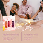 Womens Body Spray, Fragrance Mist Gift Set, Body Spray for Women, Pack of 3, Each 3.4 Fl Oz, Total 10.2 Fl Oz, Dreams